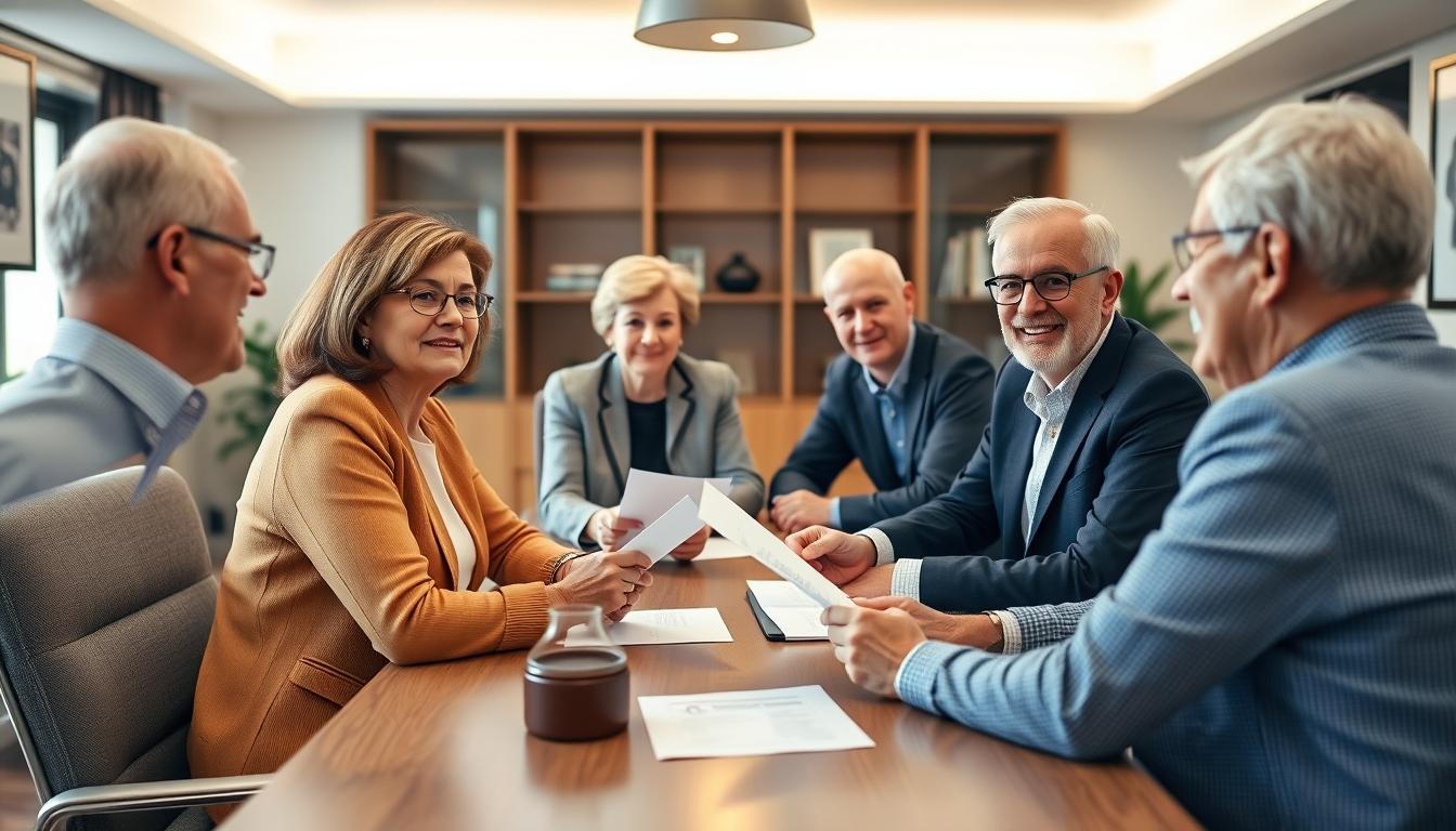 Support through the process